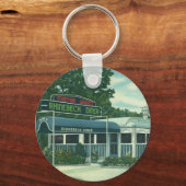  restaurant, Retro Rhinebeck Roadside Diner Sleutelhanger (Voorkant)