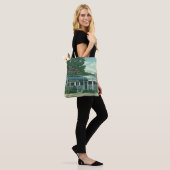  restaurant, Retro Rhinebeck Roadside Diner Tote Bag (Op model)