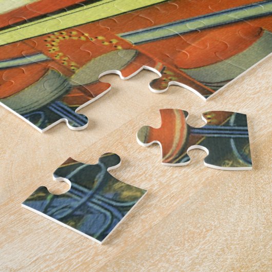  restaurant, Retro Roadside Diner Interior Legpuzzel (Zijkant)