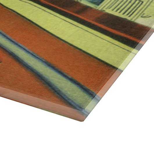  restaurant, Retro Roadside Diner Interior Snijplank (Hoek)