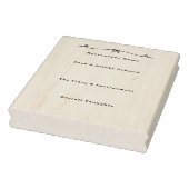 Restaurant Review Junk Journal Stamp Rubberstempel (Stempel)