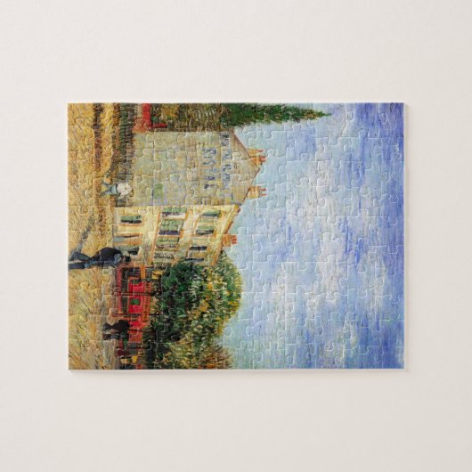 Restaurant Rispal in Asnieres, door Vincent van Go Legpuzzel (Horizontaal)