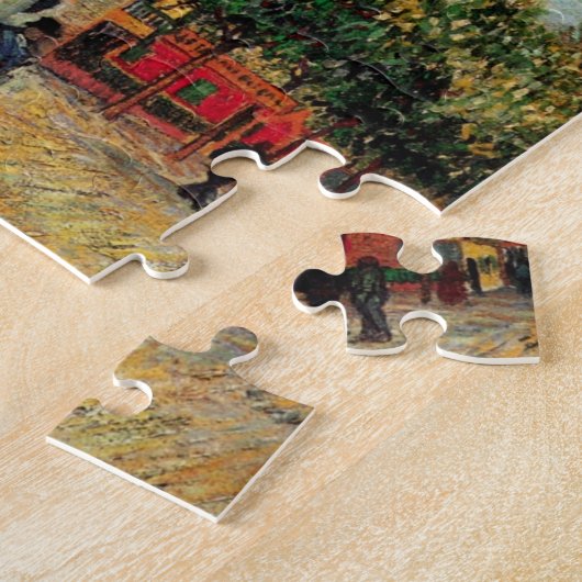 Restaurant Rispal in Asnieres, door Vincent van Go Legpuzzel (Zijkant)