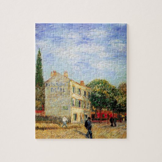 Restaurant Rispal in Asnieres, door Vincent van Go Legpuzzel (Verticaal)