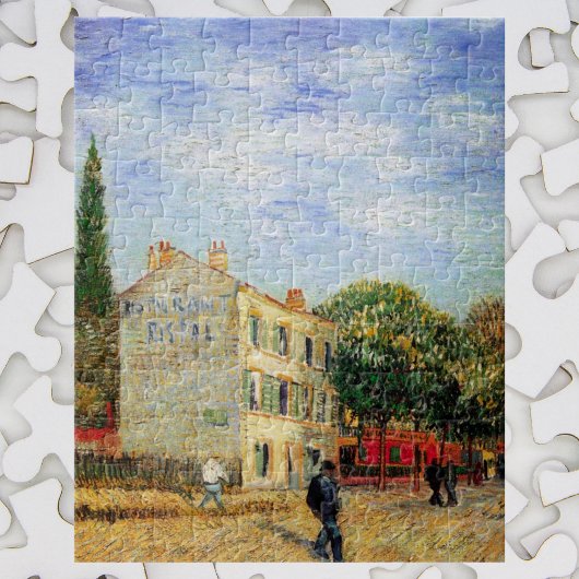 Restaurant Rispal in Asnieres, door Vincent van Go Legpuzzel