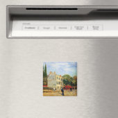 Restaurant Rispal in Asnieres, door Vincent van Go Magneet (Insitu (Vaatwasser))