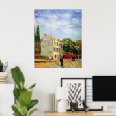 Restaurant Rispal in Asnieres, door Vincent van Go Poster (Thuiskantoor)