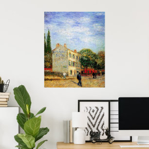 Restaurant Rispal in Asnieres, door Vincent van Go Poster