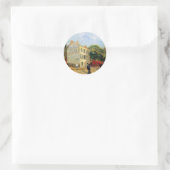 Restaurant Rispal in Asnieres, door Vincent van Go Ronde Sticker (Tas)