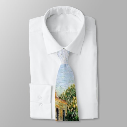 Restaurant Rispal in Asnieres, door Vincent van Go Stropdas (Gebonden)