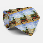 Restaurant Rispal in Asnieres, door Vincent van Go Stropdas (Opgerold)