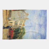 Restaurant Rispal in Asnieres, door Vincent van Go Theedoek (Horizontaal)