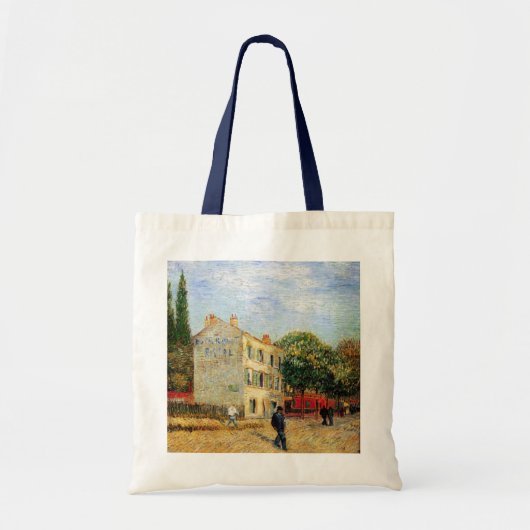 Restaurant Rispal in Asnieres, door Vincent van Go Tote Bag (Voorkant)