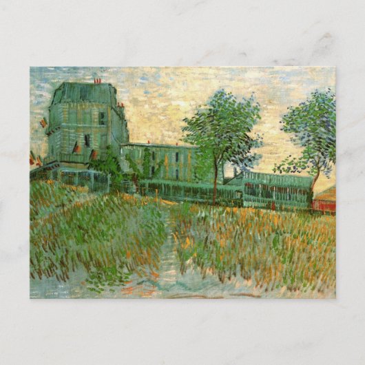 Restaurant Sirene, Asnières door Vincent van Gogh Briefkaart (Voorkant)