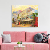 Restaurant Sirene, Asnières door Vincent van Gogh Canvas Afdruk (Insitu (Woonkamer))