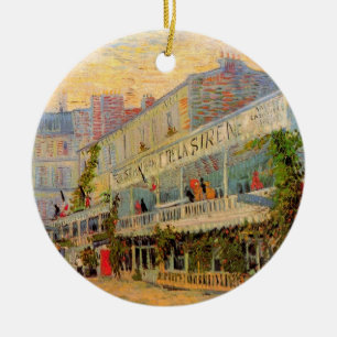 Restaurant Sirene, Asnières door Vincent van Gogh Keramisch Ornament