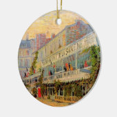 Restaurant Sirene, Asnières door Vincent van Gogh Keramisch Ornament (Links)