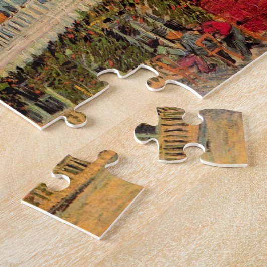 Restaurant Sirene, Asnières door Vincent van Gogh Legpuzzel (Zijkant)