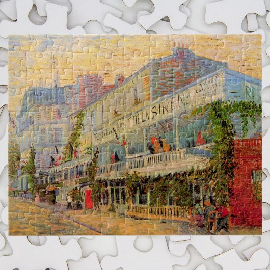 Restaurant Sirene, Asnières door Vincent van Gogh Legpuzzel