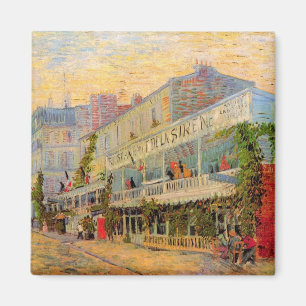 Restaurant Sirene, Asnières door Vincent van Gogh Magneet
