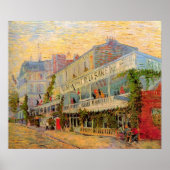 Restaurant Sirene, Asnières door Vincent van Gogh Poster (Voorkant)