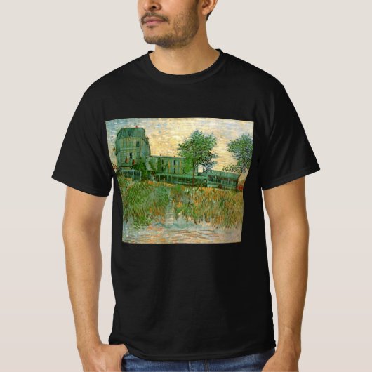 Restaurant Sirene, Asnières door Vincent van Gogh T-shirt (Voorkant)