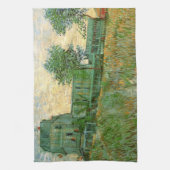 Restaurant Sirene, Asnières door Vincent van Gogh Theedoek (Verticaal)