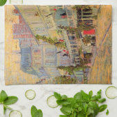 Restaurant Sirene, Asnières door Vincent van Gogh Theedoek (Gevouwen)