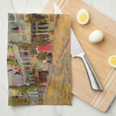 Restaurant Sirene, Asnières door Vincent van Gogh Theedoek (Quarter Fold)