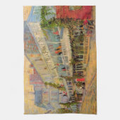 Restaurant Sirene, Asnières door Vincent van Gogh Theedoek (Verticaal)