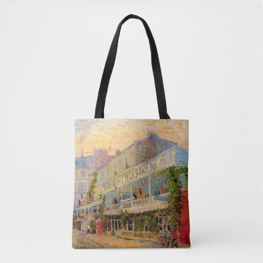Restaurant Sirene, Asnières door Vincent van Gogh Tote Bag (Voorkant)