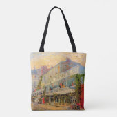 Restaurant Sirene, Asnières door Vincent van Gogh Tote Bag (Achterkant)