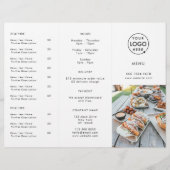 Restaurant Takeout | Modern menu Foto Takeaway (Voorkant)