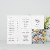 Restaurant Takeout | Modern menu Foto Takeaway (Staand voorkant)
