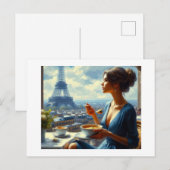 Restaurant van Parijs, Briefkaart (Voorkant / Achterkant)
