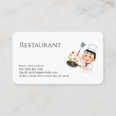 restaurant visitekaartje (Voorkant)