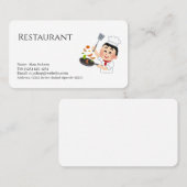 restaurant visitekaartje (Voorkant / Achterkant)