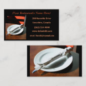 Restaurant Visitekaartje (Voorkant / Achterkant)