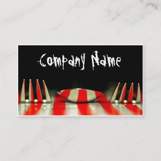 Restaurant Visitekaartje (Voorkant)
