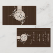 Restaurant Visitekaartje - Chef Pet & Leaves (Voorkant / Achterkant)