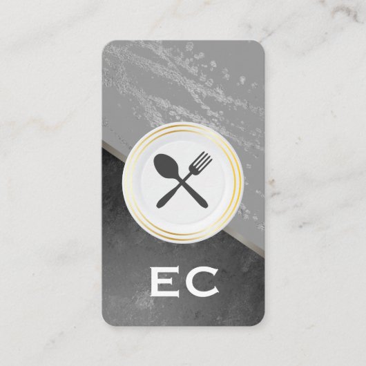 restaurant voor cateringevenementen visitekaartje (Voorkant)