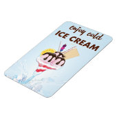 restaurant voor -Diner-ijs Magneet (Linkerzijde)