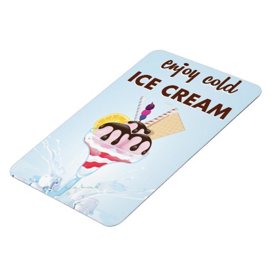 restaurant voor -Diner-ijs Magneet (Linkerzijde)