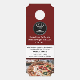 Restaurant Zakelijke Deur Hanger