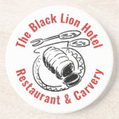 Restaurant Zandsteen Onderzetter (Voorkant)