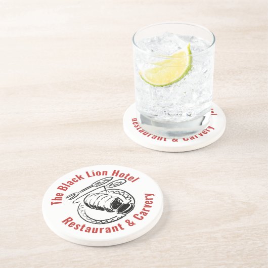 Restaurant Zandsteen Onderzetter (Zijkant)