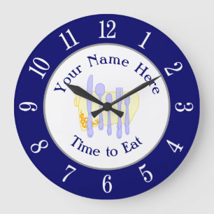 Restaurant Zilverwerk op Blauw Wit Nummers Grote Klok