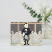 Restaurantbaan Briefkaart (Staand voorkant)