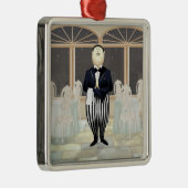 Restaurantbaan Metalen Ornament (Rechts)