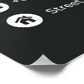 Restaurantbrochure Poster (Hoek)